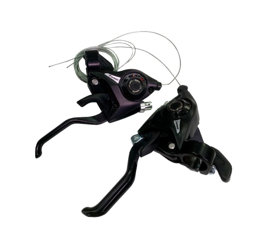 Комплект ручек перекл. скор. (004) (EF-51) (моноблок черный) 3х7