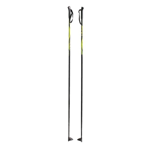 Палки лыжные стеклопластиковые TREK Universal, ЦСТ(140см, black/green)