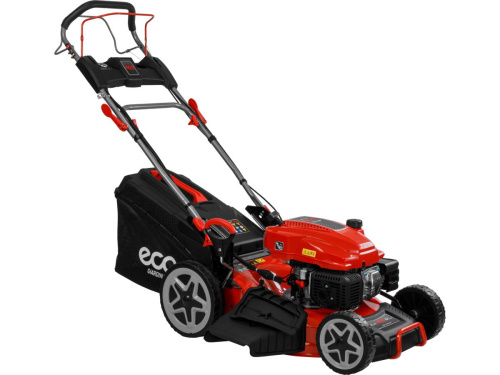 Газонокосилка бензиновая ECO LG-745E самоходная (5,5 л.с., шир. 51 см, самоходная, электростарт, мульчир., стальн. корпус, травосборник 70 л)