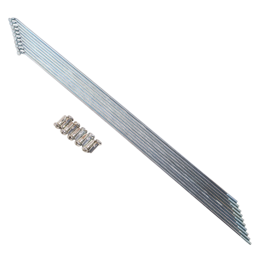 Спица 2,0*240мм 5-280061 24" серебр. оцинк. сталь с оцинк. ниппелем (500) CNSPOKE