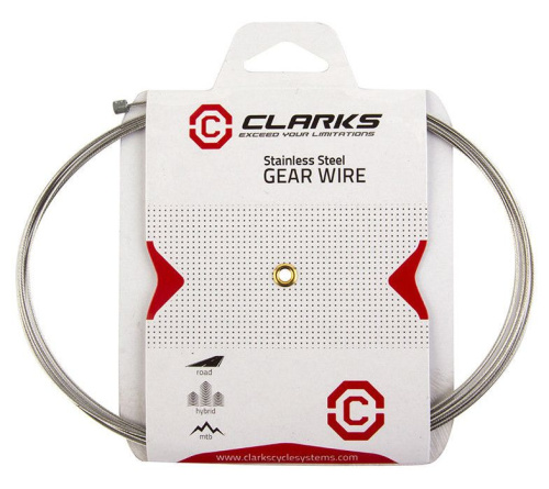 Тросик W6082 3-052 перекл. MTB/Road нерж. 1.1х2275мм (20) CLARKS