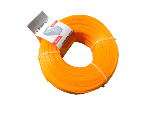 Леска для триммера сечение квадрат диаметр 2,7 бобина 200м.,  ЛТК-027200 KAYAMA