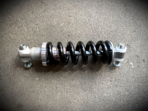 Амортизатор задний KS-290, длина L-165мм. (для двух подвесной рамы)