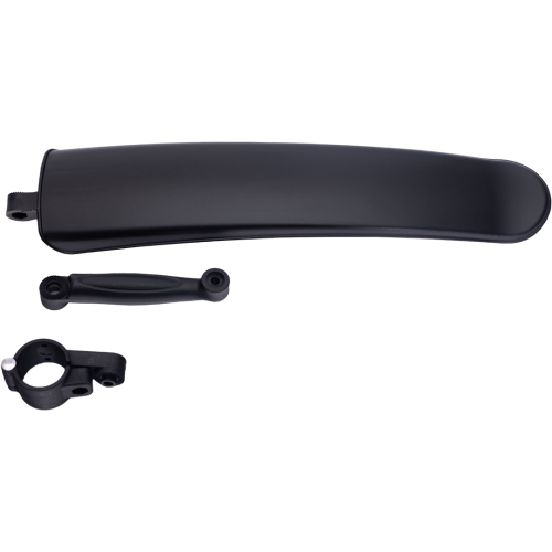 Крыло 6-614026 пластик. 24-26" заднее на подсед. штырь для 2-х подвесов (50) черное