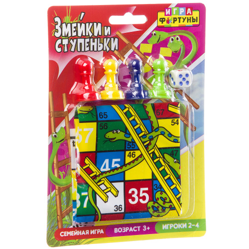 Настольная игра Фортуна Змейки и ступеньки