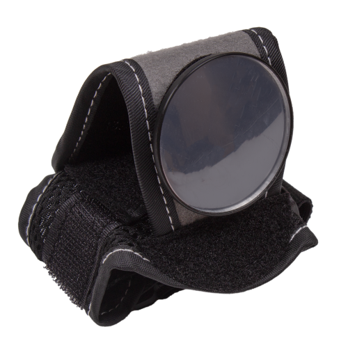 Велосипедное зеркало заднего вида с ремешком-липучкой на руку, 9*8*2.5cм, West biking