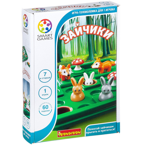Логическая игра Bondibon Зайчики