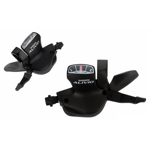 Манетка Shimano Alivio M4010, ESLM4010LB, лев. 2ск, тр. 1800мм