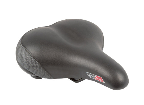 Седло 6-146256 комфорт 261х216мм VL-6256  эластомер. черное END ZONE VELO