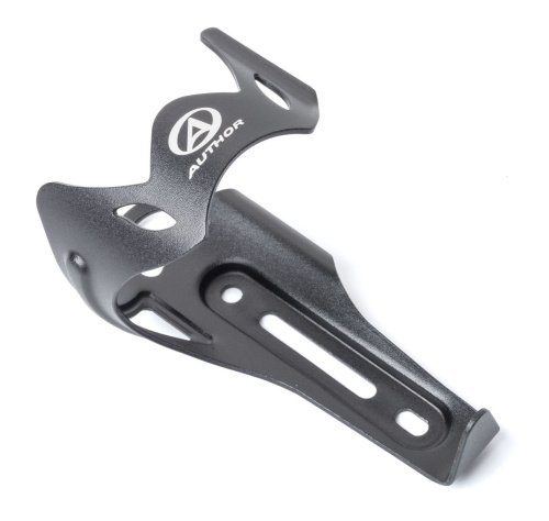 Флягодерж-ль 8-14000166 ABC-37 Blk алюм. боков. д/женских, детских вело, 2-х подв. черный AUTHOR