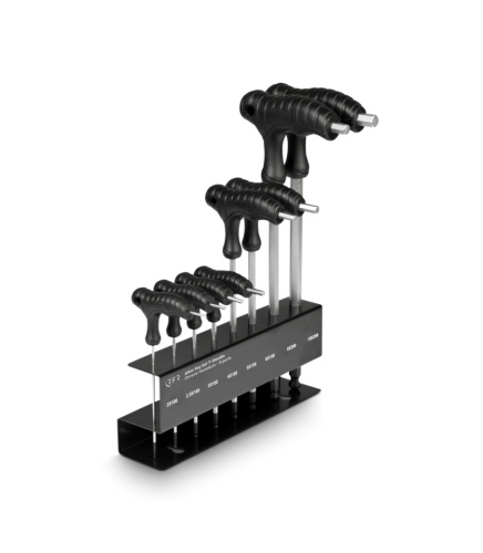 Набор шестигранников RFR, 8 предметов для винтов с внутренним шестигранником и Т-образной рукояткой 