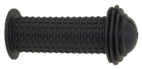 Ручки 00-170456 на руль детские H71 резиновые 96мм антисольз. поверхность с торцевой защит. черные