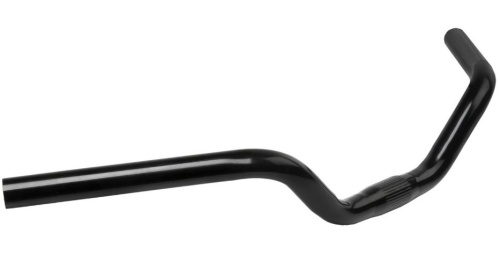 Руль M-WAVE сталь. 5-401225 турист. изогн. 33' 22,2/25,4x600х60мм черный