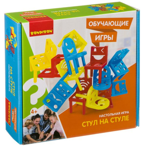 Настольная игра Bondibon «СТУЛ НА СТУЛЕ»