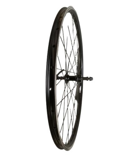 Колесо 27,5" заднее, WZ-201RQR, 32 отв., 130 мм, эксц под V-brake, под трещотку, двустен, Forward 