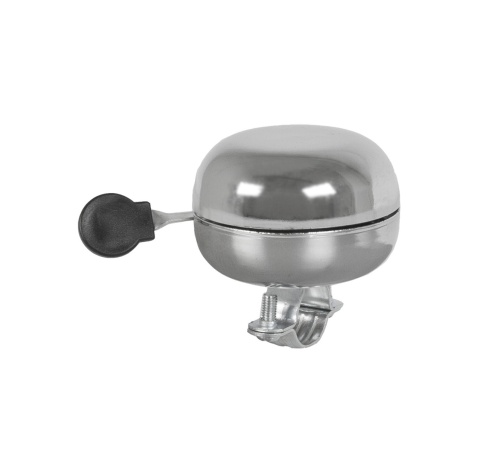 Звонок 5-420302 сталь "MAXI динг-донг" 80мм (120) серебристый