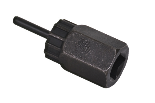 Съемник кассеты 6-230020 YC-126C-4A профи, для кассет Campagnolo, под ключ на 24 или вороток на 1/2, выс-ая лег-ая сталь, серебр BIKEHAND