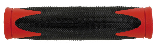 Ручки 5-410361 на руль резин. 2-х компонент. 130мм черно-красные (100) (на блистере) VELO