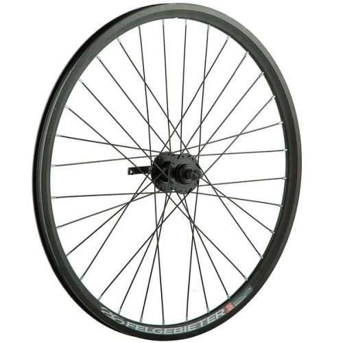 Колесо 26" переднее, двуст. алю. обод, 32сп, вт. STG A25 сталь, диск, Х82343