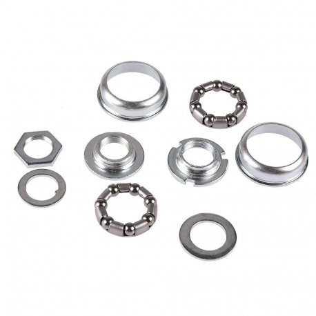 Каретка/чашки 6-180925 BMX B888 левая чашка 3/4", правая 13/16", 2а подш. 5/16"x7  NECO