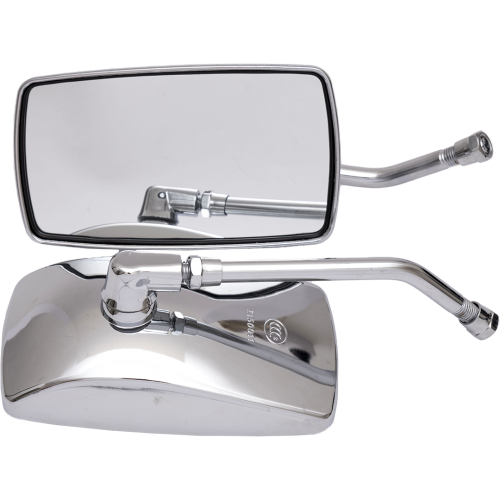 Зеркала (004) квадр. хром крепление по центру