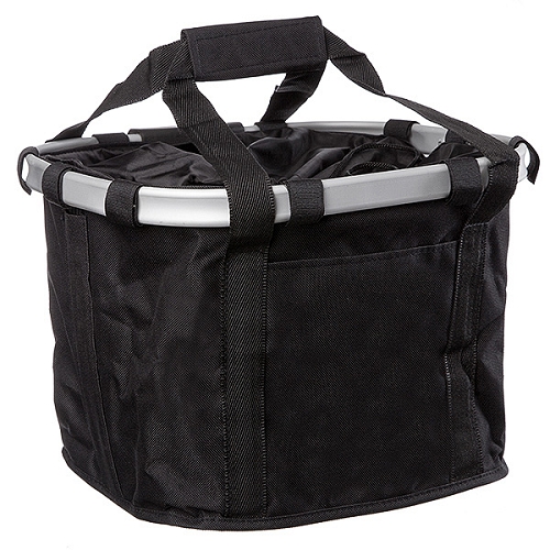 Корзина STG HB-205, 33*27*26cm, 22-31,4 из материи, черная, Х90009