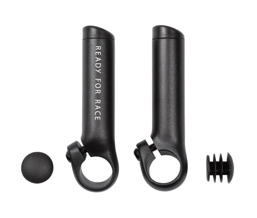 Рога руля металлические CUBE RFR черный