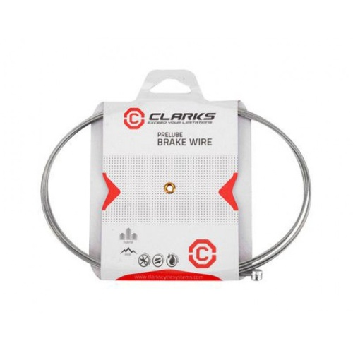 Трос тормоза W7138 3-118 МТВ/Road PRE-LUBE с тефл. 1.5х2100мм (20) СLARK'S