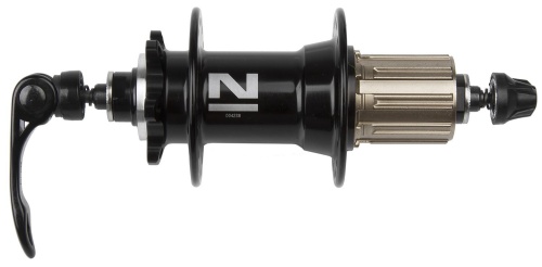 Втулка задняя NOVATEC 5-326323 алюм. 32 отв. для диск 8/9ск 4 карт. подш  с эксц. черн