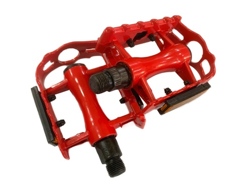 Педали 00-170363 алюм. литые с отражат. (50) красные