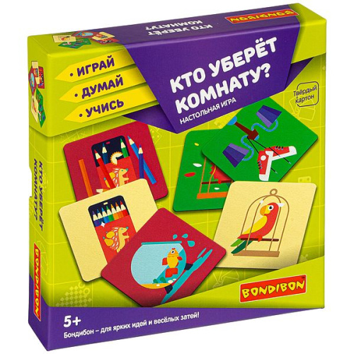 Настольная игра Bondibon Кто уберёт комнату?
