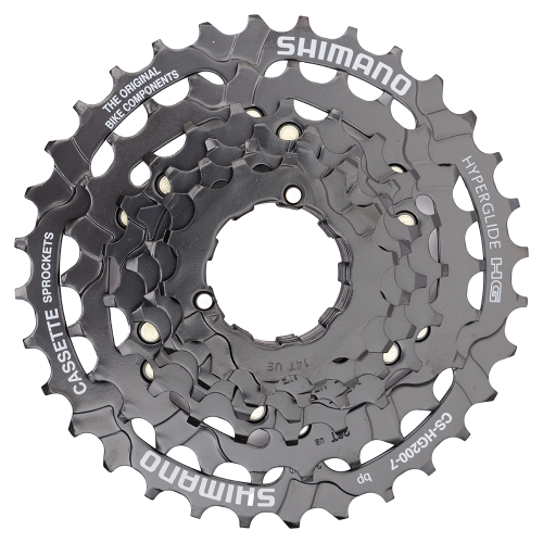 Кассета на 7 скоростей CS-HG200-7, 12-32 зубца, ACSHG2007232T