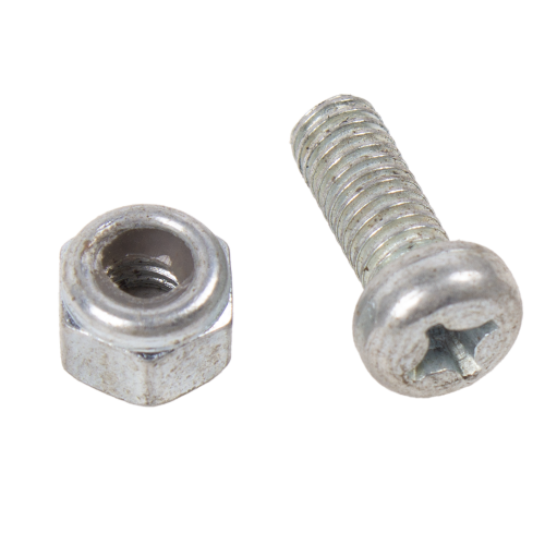 Болт с гайкой тормозного рычага