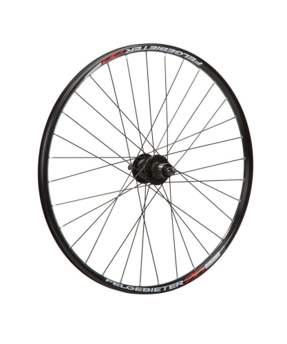 Колесо 26" заднее под кассету, под диск. торм., эксц.,двустен./2-5-1-1/