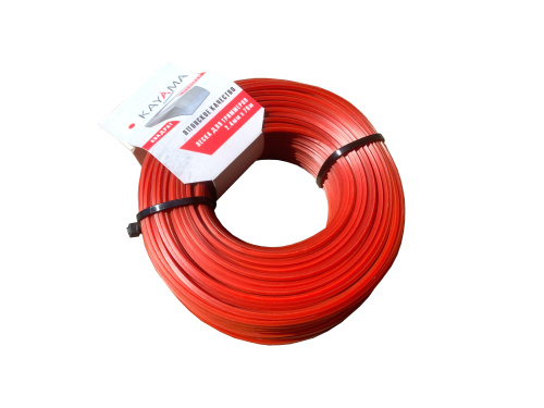 Леска для триммера сечение квадрат диаметр 2,4 бобина 70 м., ЛТК-024070 KAYAMA