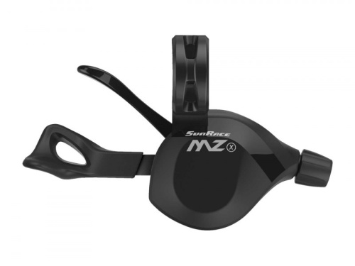 Манетка SUNRACE DLMZ33N.RW00.0S0.BX, 06-201301, MZ33N 12 ск, прав, трос 2100мм