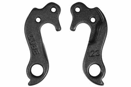 Держатель заднего переключателя Cube # 123, черный, код 10146