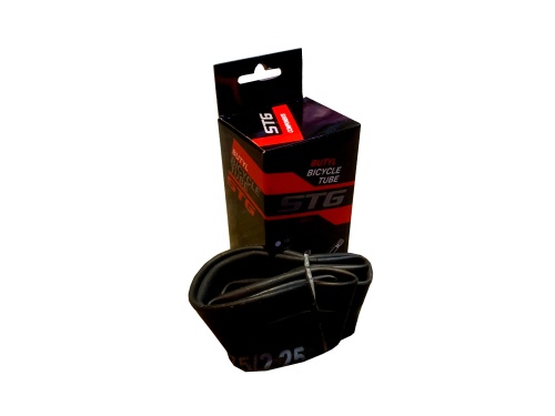 Камера 10х1,75/2,25 AV изогнутый 33 мм для колеса STG, бутил, (упак.: коробка)