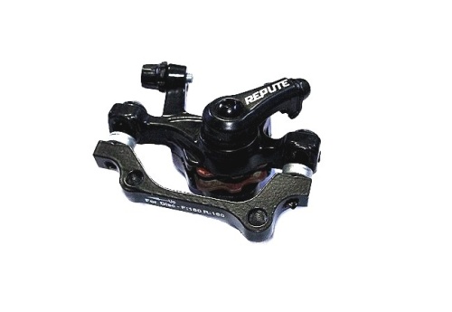 Тормоз дисковый (машинка) задний (004) R160, без диска, цвет черный