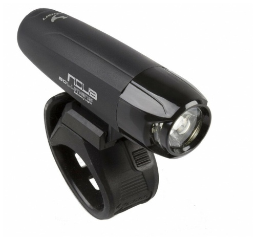 Фара MOON NOVA 80, 5-220736, 1д повыш. ярк. CREE 80люмен/5ф 54г с батар. черная