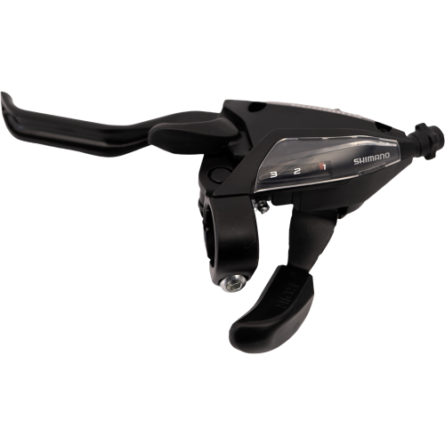 Перекл-ль ASTEF5002LSBLC 2-8011 шифтер+торм. ручка, 3ск. левый, трос, черный SHIMANO