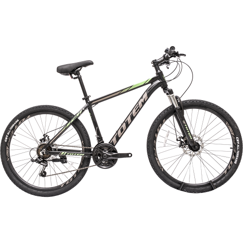 Велосипед TOTEM Y660M 26" D (26" 21ск рост 17") 2023 черный/серый