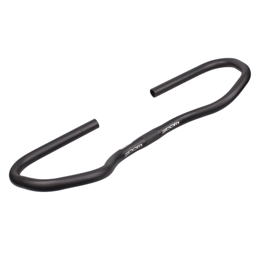 Руль ZOOM алюм. 5-403709 "бабочка" универс. мультипозиц. 22,2х25,4x590мм MTB-A4-181(ISO-C) черный