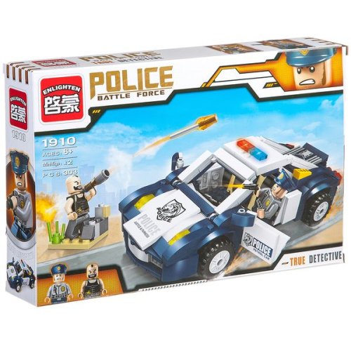 Конструктор ENLIGHTEN Police, 307 деталей 1910