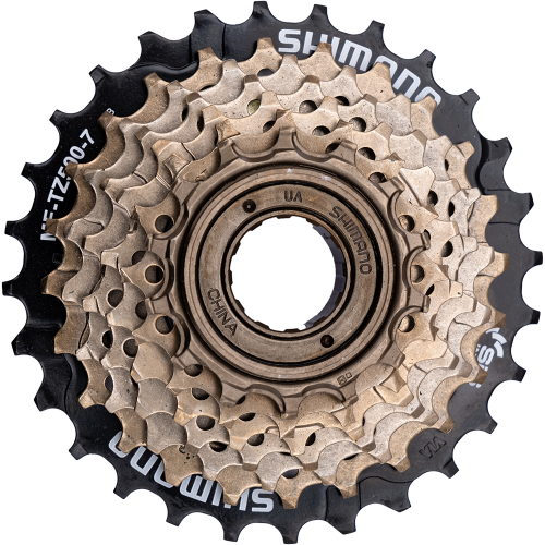 Трещотка,TZ500,1/2*3/32*7SPD индекс (14-28T) Shimano