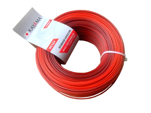 Леска для триммера сечение звезда диаметр 2,4 бобина 200м.,  ЛТЗ-024200  KAYAMA