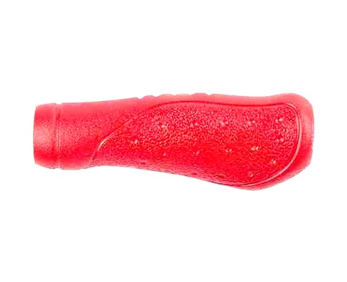 Ручки 5-410533 на руль 2-комп. резин./гель эргоном. антискольз. 125мм красные