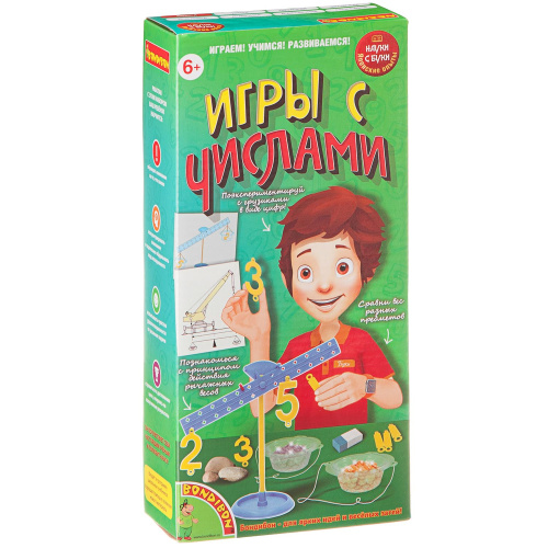 Японские опыты Науки с Буки Bondibon, Игры с числами