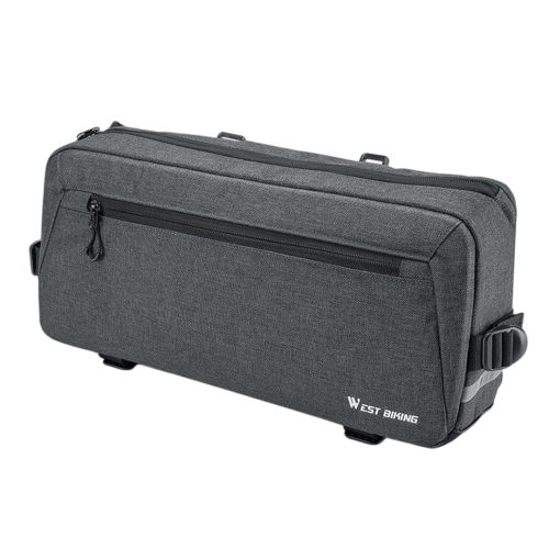 Водонепроницаемая многофункциональная сумка West Biking, крепление на руль, размер 40,2×7,8×21,5 см