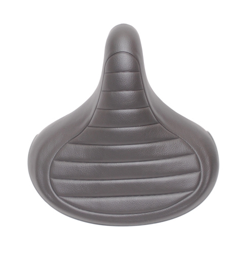 Седло 6-148766 комфорт 264х262мм VL-8766 широкое пруж.-эластомер. гелевое  эластомер. черное END ZONE VELO